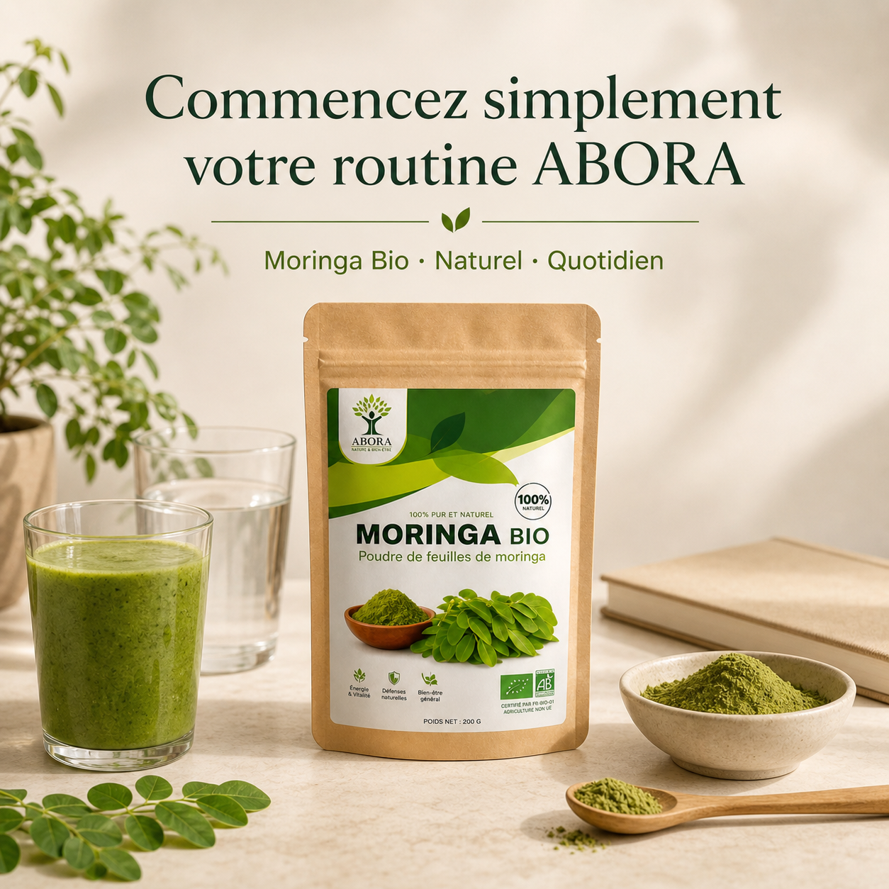 Moringa – Poudre naturelle