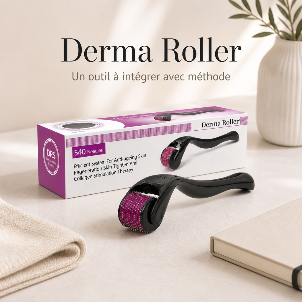 Routine Croissance Barbe & Cheveux — Minoxidil + Derma Roller